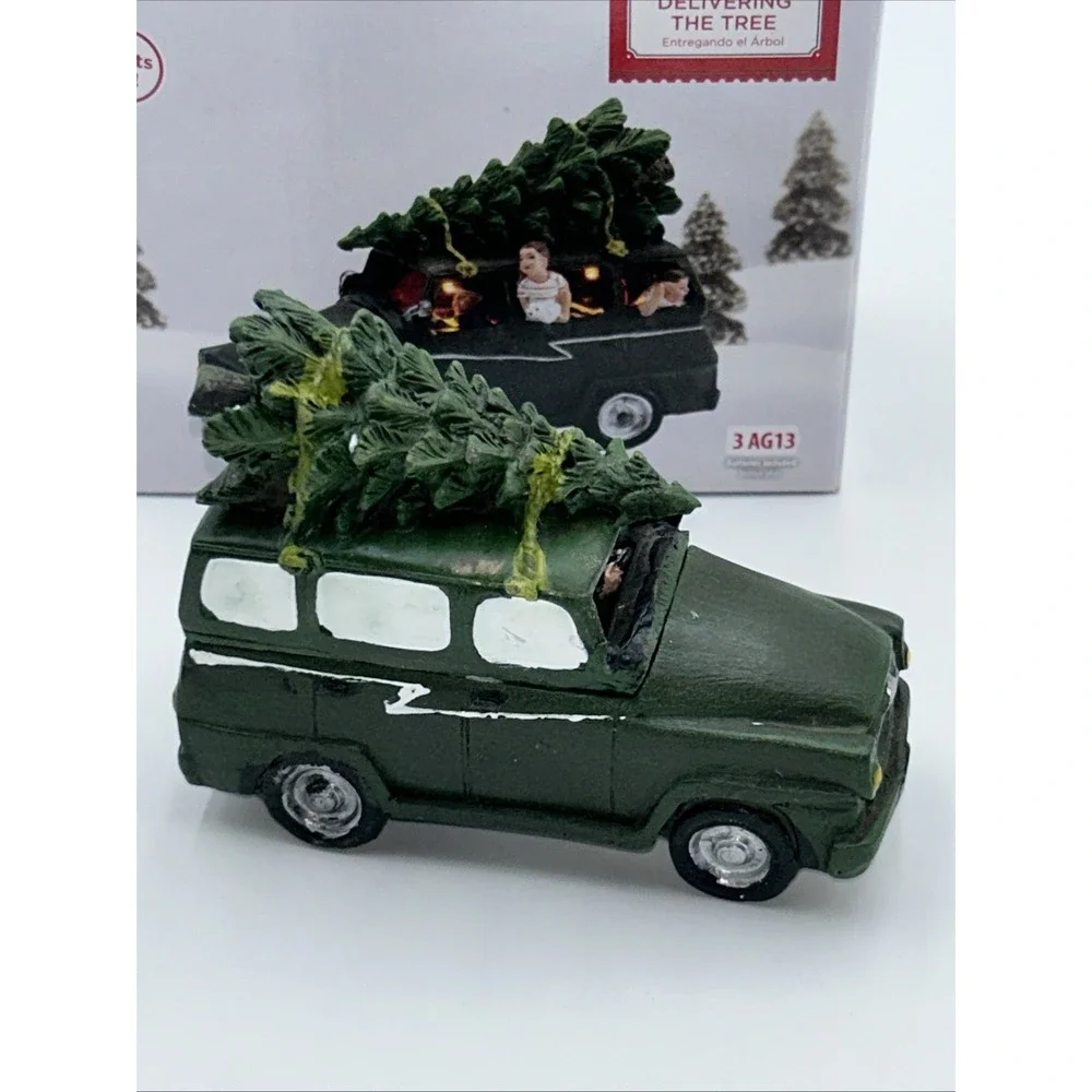 Holiday Time Delivering The Tree 3AG13 Boxed Lights Up Tested And Working